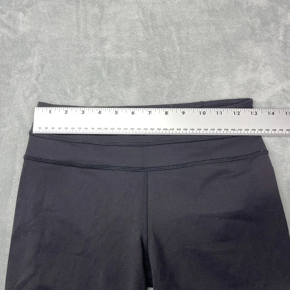 Lululemon Leggings Women 4 (26x33) Black Groove Slim Skinny Leg Athletic Pull On